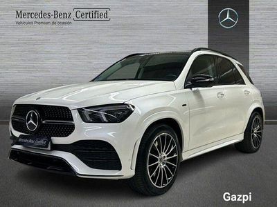 Usado Mercedes GLE350 AMG line 320 CV (235 kW) 2021 Designo blanco diamante bright SUV
