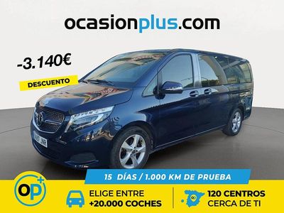 Azul Usado 2016 Mercedes V220 Monovolumen | 28.890 € (Precio justo)