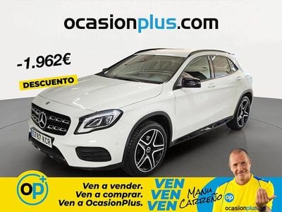 Usado Mercedes GLA220 AMG line 177 CV (130 kW) 2017 Blanco SUV