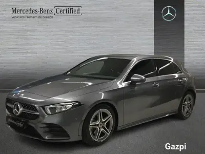 Usado Mercedes A200 AMG line 150 CV (110 kW) 2022 Gris / plata Berlina