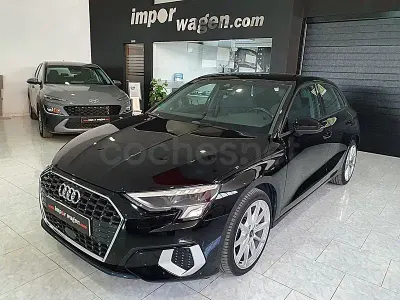 Usado Audi A3 Sport 110 CV (80 kW) 2022 Negro Berlina
