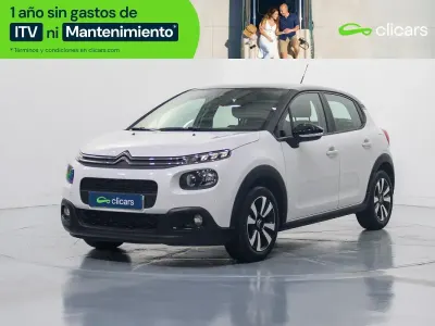 Usado Citroën C3 Feel 110 CV (80 kW) 2018 Blanco Utilitario