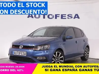Usado VW Polo GTI 192 CV (141 kW) 2017 Azul Berlina