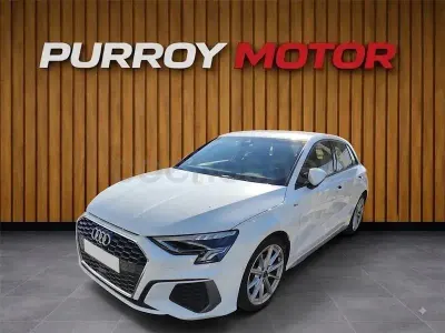Usado Audi A3 S-Line 150 CV (110 kW) 2022 Blanco Berlina