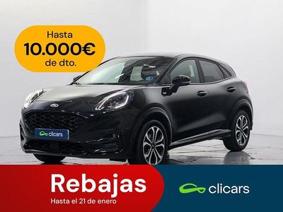 Negro Usado 2021 Ford Puma ST-Line SUV | 16.990 € (Precio justo)
