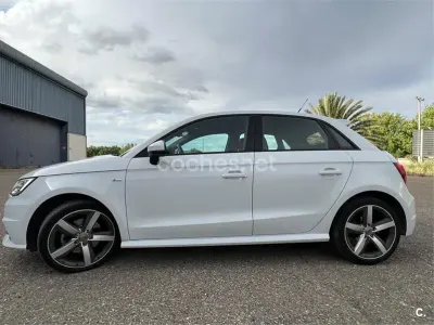 Usado Audi A1 Sportback S-Line 116 CV (85 kW) 2017 Blanco Utilitario
