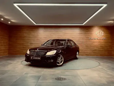 Usado Mercedes C220 Avantgarde 170 CV (125 kW) 2012 Azul Berlina