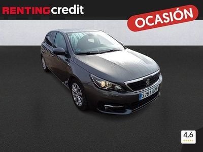 Usado Peugeot 308 Style 130 CV (95 kW) 2019 Gris Berlina