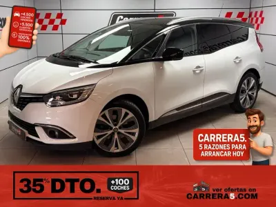 Usado Renault Grand Scénic IV Zen 120 CV (88 kW) 2019 Blanco Monovolumen