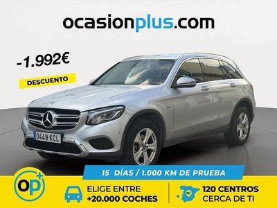 Usado Mercedes GLC350 320 CV (235 kW) 2017 Gris SUV