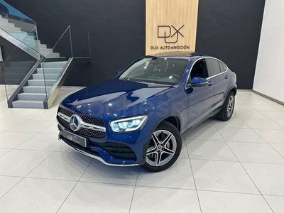 Usado Mercedes GLC300e 306 CV (225 kW) 2021 Azul Coupe