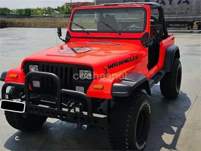 Usado Jeep Wrangler 121 CV (88 kW) 1995 Rojo SUV