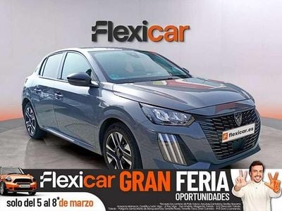 Usado Peugeot 208 Allure 101 CV (74 kW) 2025 Gris Utilitario