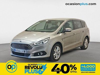 Usado Ford S-MAX Titanium 150 CV (110 kW) 2015 Gris Monovolumen