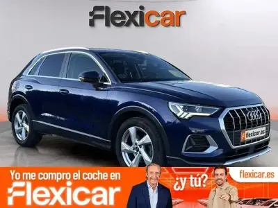 Usado Audi Q3 150 CV (110 kW) 2021 Azul SUV