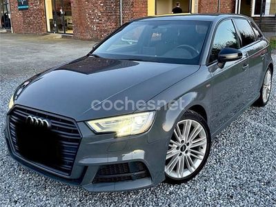 Usado Audi A3 S-Line 110 CV (80 kW) 2018 Gris / plata Berlina
