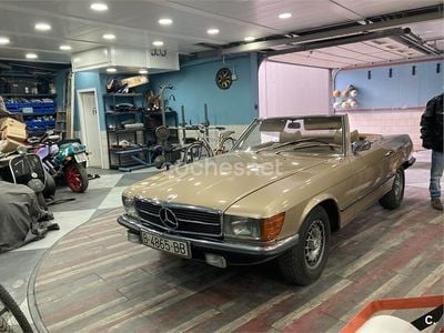Usado Mercedes SL500 245 CV (180 kW) 1982 Beige Descapotable