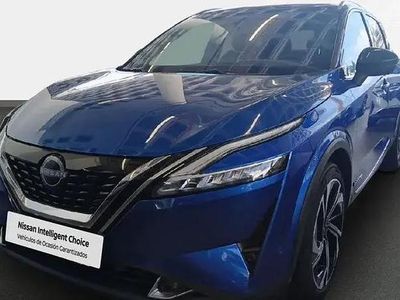 Usado Nissan Qashqai Tekna+ 190 CV (139 kW) 2022 Magnetic blue con techo midnig SUV