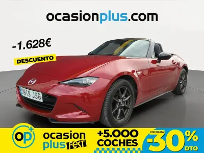 Usado Mazda MX5 Luxury 131 CV (96 kW) 2016 Rojo Descapotable