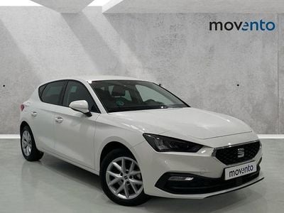 Usado Seat Leon Style 115 CV (84 kW) 2021 Blanco Berlina