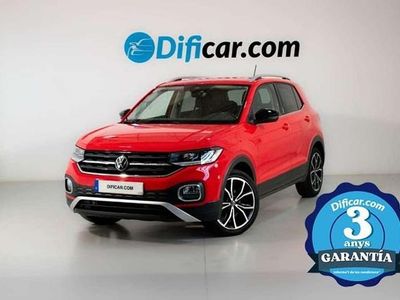 Usado VW T-Cross Sportline 111 CV (81 kW) 2021 Rojo SUV