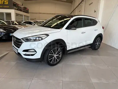Usado Hyundai Tucson GO! 176 CV (129 kW) 2018 Blanco SUV