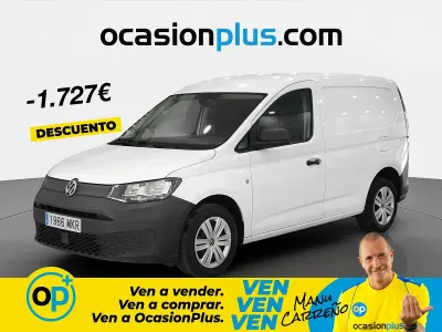 Usado VW Caddy 75 CV (55 kW) 2023 Blanco Monovolumen
