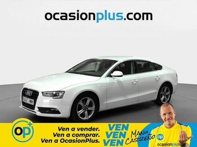 Usado Audi A5 Advanced 150 CV (110 kW) 2014 Blanco Berlina