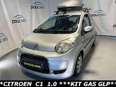 Usado Citroën C1 68 CV (50 kW) 2009 Plateado Utilitario