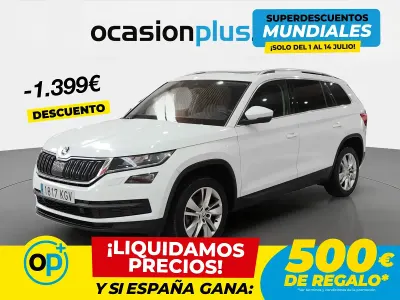 Usado Skoda Kodiaq Style 190 CV (139 kW) 2018 Blanco SUV