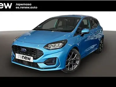 Usado Ford Fiesta ST-Line 125 CV (91 kW) 2022 Azul Utilitario