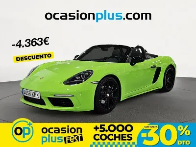 Usado Porsche Boxster 300 CV (220 kW) 2018 Verde Descapotable