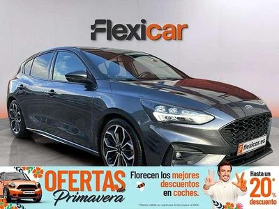 Usado Ford Focus ST-Line 125 CV (91 kW) 2019 Gris Utilitario