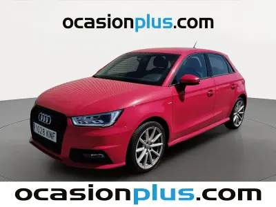 Usado Audi A1 Sportback S-Line 90 CV (66 kW) 2018 Rojo Utilitario