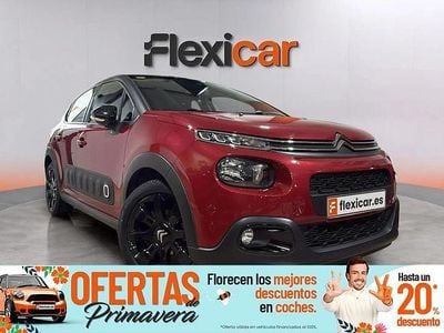 Usado Citroën C3 PureTech 82 CV (60 kW) 2018 Rojo Utilitario