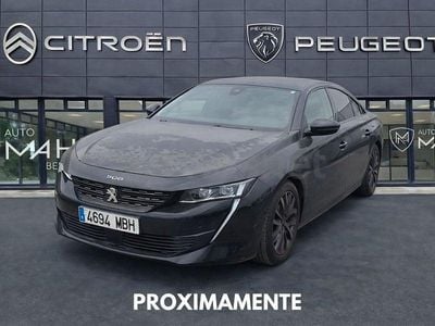 Usado Peugeot 508 Allure 130 CV (95 kW) 2022 Negro Berlina