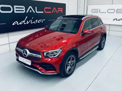 Usado Mercedes GLC300 258 CV (189 kW) 2022 Granate SUV