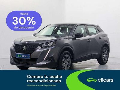 Usado Peugeot 2008 Active 110 CV (80 kW) 2022 Gris SUV