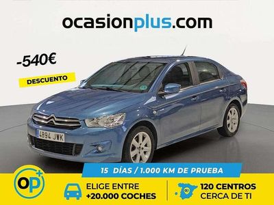 Azul Usado 2017 Citroën C-Elysee I Exclusive Berlina | 6760 € (Precio justo)