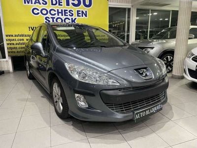 Usado Peugeot 308 109 CV (80 kW) 2009 Plateado Utilitario