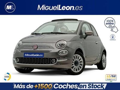 Usado Fiat 500C Dolcevita 70 CV (51 kW) 2021 Gris / plata Descapotable