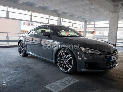 Usado Audi TT S-Line 180 CV (132 kW) 2017 Gris / plata Coupe