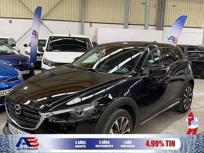 Usado Mazda CX-3 121 CV (88 kW) 2021 Negro SUV