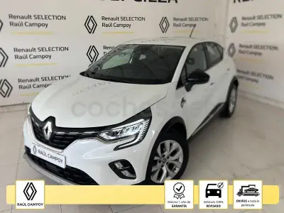 Usado Renault Captur Intens 100 CV (73 kW) 2021 Blanco SUV