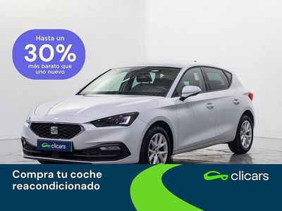 Usado Seat Leon Style 115 CV (84 kW) 2021 Blanco Berlina