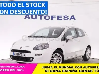 Usado Fiat Punto 85 CV (62 kW) 2014 Blanco Utilitario