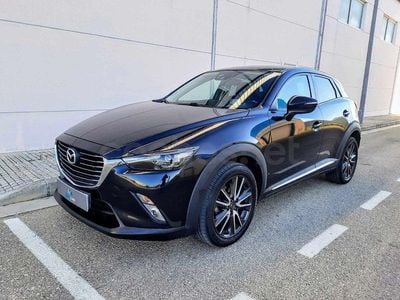 Usado Mazda CX-3 Luxury 105 CV (77 kW) 2017 Negro SUV