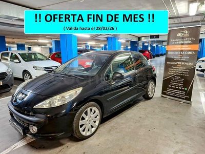 Usado Peugeot 207 GTi 150 CV (110 kW) 2009 Negro Berlina