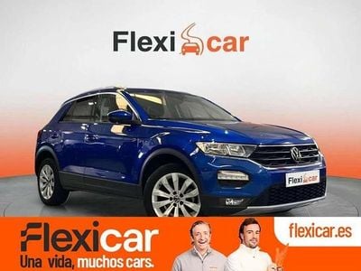 Usado VW T-Roc Advance 110 CV (80 kW) 2021 Azul SUV