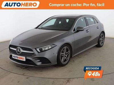 Usado Mercedes A220 AMG line 136 CV (100 kW) 2020 Gris Berlina